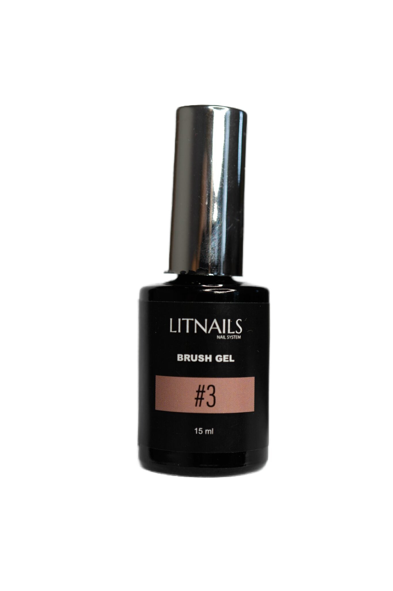 BRUSH GEL ” LITNAILS ” #3 , 15ml